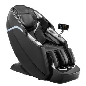 4D+3D Full Body Massage Chair with Zero Gravity Recliner – Heated, Airbag Compression, Bluetooth & Smart Control