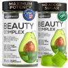 Biotin and Collagen Peptide Gummies for Hair Growth Skin and Nails 12000 Mcg Biotin Chewables with Keratin Max Strength Beauty Gummies for Women and M