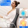 Back Massager with Heat 3D Kneading Massage Pillow Shiatsu Full Body Massager for Back Neck Waist Arm Abdomen Calf