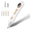 Skin Tag Remover Pen with LED Light 9 Intensity Gears Cordless Rechargeable Skin Tag Removal Kit Intended for Common Warts Mole Skin Tags