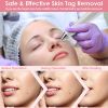Skin Tag Removal Repair Kit Freckle Wart Mole Remover Pen with 9 Intensity Levels 10 Fine Needles 3 Coarse Needles