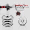 Adjustable Dumbbells Cast Iron Barbell Set Home Gym  with Carry Box 66 lbs Office Bedroom Workout. FREE SHIPPING to you