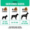 180 Dog Soft Chews Allergy Relief use Hemp oil, ACV and Turmeric for natural antihistamine effect & premium canine care