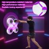 Four key boxing target-white body-white keys-purple light-black eva