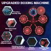 Five key boxing target-black body-black keys-red light-red  Musical Boxing Machine