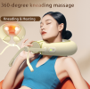 Neck massage device gives 360° cervical support. 1800 meh endurance time 3 hr constant temperature hot compress