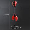 Qaba Height Adjustable Punching Bag for Kids w/ Stand & Boxing Gloves for 5-10 Years, Red | Aosom