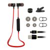 Wireless Headsets In-Ear Neckband Headphones Sweat-proof Sport Earbuds w/ Call Alert Number Broadcast