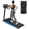 Foldable Treadmill with Incline – 3.0 HP Quiet Home Treadmill, 300 lb Capacity