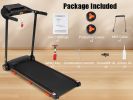 NEW Treadmills for Home, 2.5 HP Quiet Folding Treadmill with Heart Rate Sensor, 300 lbs Weight Capacity, 7.5 MPH