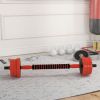 Soozier 4-in-1 Adjustable Dumbbell Set 66 lbs for Home Gym Comprehensive Weight Training Equipment