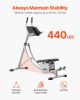 VEVOR AB Workout Machine, Ab Workout Equipment at Home Gym, Core & Abdominal Trainers, 440 lbs Weight Capacity Strength Training Ab Cruncher