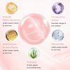 5 SHEETS/BOX Deep Collagen Anti Wrinkle Lifting Mask Pink to Transparent Collagen Mask Skincare Facial Masks for Women Skin Care Brightening Tone Corr