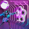 Five key boxing target-white body-white keys-purple light-black eva