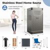 Portable Sauna Tent Room – Home Spa with Steam Generator, Remote Control & Full Accessories