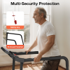 Walking Pad Treadmill Foldable Exercise Treadmill with Stable and Safe Structural Design, Large LED Display