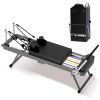 Pilates Core Bed - Yoga Studio Eco-Silicone Leather covers a high-density sponge cushion. Minimal assembly.