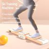 Pelvic Floor Muscle Trainer, Indoor Home Ski Machine, Steel Slide Ski Machine, Double Bearing Pulley, No Shaking, Silent Exercise
