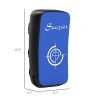 Soozier 16.5 in Muay Thai Kick Shield Punching Pad, Kick Shield for Martial Arts, Karate, Kickboxing, MMA x 1 Unit, Blue