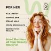 Biotin and Collagen Peptide Gummies for Hair Growth Skin and Nails 12000 Mcg Biotin Chewables with Keratin Max Strength Beauty Gummies for Women and M