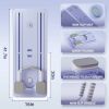 Pilates Board-Reformer Set,Multi-Purpose Foldable Reformer Board for Home,5 in 1 Pilates Sliding Board,Purple