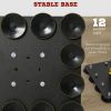 Soozier 4'7"-6'8" Boxing Bag Stand with Speed Bag and Reflex Reaction Bar