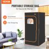 VEVOR Portable Steam Sauna Tent – Full Size 1600 W Personal Sauna with 4 L Steam Pot & Chair