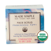 Frankincense Poppy Face Scrub for Combination/Dry Skin - Organic, Vegan & Cruelty-free