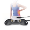 New Kneading Electric Lumbar Heat Traction Back Massager Lumbar Massage Back Stretcher