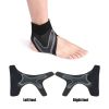 Ankle Stabilizer Braces 1 pair. Compression Ankle Support, Tendon Pain Relief Strap, Foot Sprain Injury Wraps for Sports injuries