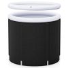 Ice Plunge Tub  Cold Water Immersion Cryotherapy for athletes 66 gallon w/lid. Suitable for indoor and outdoor use
