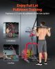 VEVOR Home Gym Equipment, Leverage Gym with 2:1 Ratio LAT Low Row System, Strength Training Machine for Squats Dead lifts Bench Press Bicep Curls