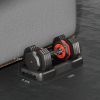 55 LB 5 in 1 Single Adjustable Dumb bell Free  Weight Adjust with Anti-Slip Metal Handle, Ideal for Home Gym Workouts