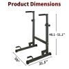 Power Tower Dip Station with Adjustable Height & Detachable Bench – Multi-Function Strength Training System for Home Gym