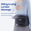 Waist massager, wireless waist relaxation with belt heating massage, constant temperature hot compress massage