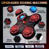 Four key boxing target-black body-black keys-red light-red eva