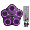 Five key boxing target-black body-black keys-purple light-black. UPGRADED BOXING MACHINE