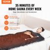 VEVOR Sauna Blanket for Detoxification – Portable Far Infrared Sauna with Armholes & Carbon Fiber Heating