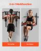 Multi-functional Pull Up Bar, Wall Mounted Chin Up Bar Dip Station for Home Gym, Heavy Duty Steel Upper Body Workout Pull Ups