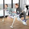 Foldable Core & Abdominal Trainer with LCD Display – Adjustable Ab Machine, 330 lb Capacity