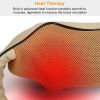 Neck Shoulder Massager Electric Back Cape with Heat Deep Tissue 3D Kneading Massage Tennessee Orange Strap