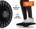 Standing Desk Balance Board / Wobble Board Exercise Increase Strength, Flexibility, Balance, Stability