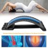 Back Massage Stretching Device Multi-Level Lumbar Spinal Support Stretcher Upper and Lower Back Pain Relief