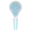 Wet and Dry Hair Detangler Thick and Curly Hair - Blue-White by Michel Mercier for Women - 1 Pc Hair Brush