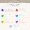 A New Generation of Photo rejuvenation. LED Mask 7 Color Light Therapy Face Mask. Beauty Device for Skin Rejuvenation Home Face Lifting
