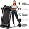 Folding Treadmill with Incline 2.5 HP 12 KM/H Electric Treadmill for Home
