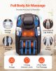 Massage Chair, 4D Full Body Zero Gravity Recliner with SL Track, Yoga Stretch, AI Voice Control, Heat, Foot Roller, Retractable Pedal VEVOR