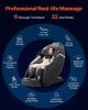 4D+3D Full Body Massage Chair with Zero Gravity Recliner – Heated, Airbag Compression, Bluetooth & Smart Control
