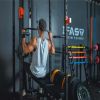 IFAST HOME GYM PACKAGE Multi-functional Power Cage. Adjustable Pull-up Squat Rack 1000 Lbs Capacity 160 LBS weights included. Fitness Barbell Rack