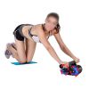 Automatic Rebound Ab Roller Wheel – Dual-Spring Core Trainer with Ergonomic Handles (Blue)